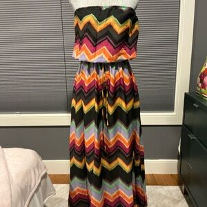 Atmosphere Multicolor Strapless Dress